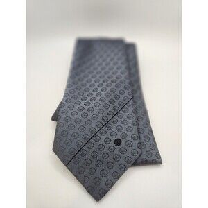 Vintage Shell‎ Oil Advertising Neck Tie in Original Packet Steel Blue Gasoline